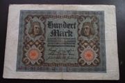 Germany. Reichsbanknote. 100 Mark (1.11.1920)