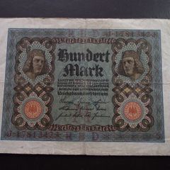 Germany. Reichsbanknote. 100 Mark (1.11.1920)