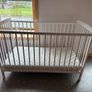 Baby Elegance Cot & new Mamas Papas mattress Image 2