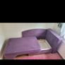 kid's children's corner sofa bed purple Image 4