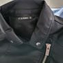 Dunnes Stores Black Faux Leather Moto / Biker Jacket Image 3