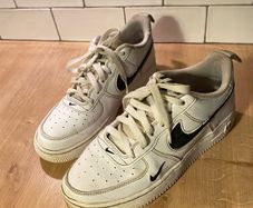 Nike air force 1 low '07 (triple white ,boys shoes)