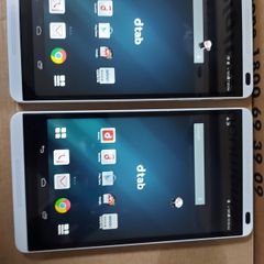 2 Dtabs 7 inch Tablets, Model D-01G, 1GB Ram, Quad Core 1.6GHz, Working Fine, Suitable for 2 Kids to play with