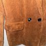 BERSHKA Tan Corduroy Blazer Jacket Size S! Image 2
