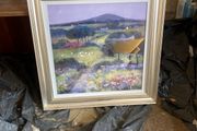 large picture with silver frame
