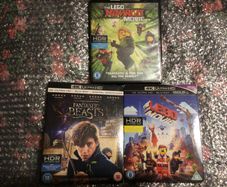 Fantastic Beasts/LegoMovie/Lego Ninjago 4K Bundle