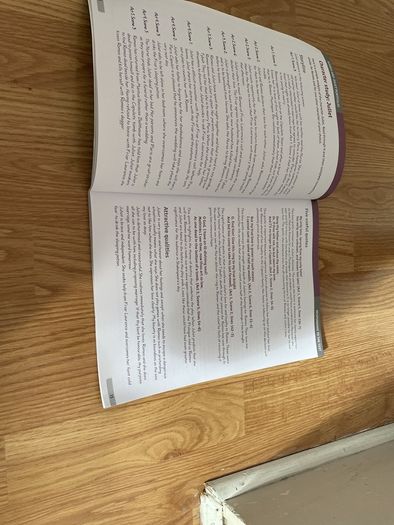 Romeo and Juliet textbook and workbook