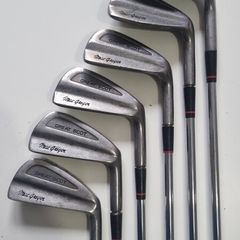MacGregor Great Scot Irons 3 4 6 7 8 9 Steel Shaft Stiff Flex Good Condition
