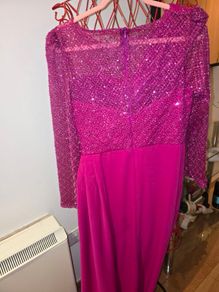 Elegant New pink dress size L/XL