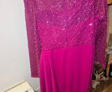 Elegant New pink dress size L/XL