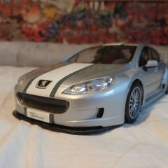 1:87 diecast model Peugeot 407 silhouette concept car