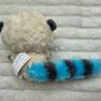 YooHoo and Friends Bush Baby Blue Grey Striped Tail Aurora Used Please see pictures Image 10