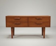 Mid-Century Danish Teak Chest Attributed to Kai Kristiansen