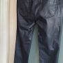TREND by Miss Captain waxed navy skinny jeans Sz 38 (10/12UK) - Bnwot Rrp 79 Image 7