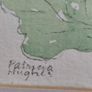 Lovely Watercolor Framed Still Life Small Painting Signed Patricia Hughes. Image 2