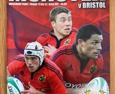 2012 Munster v Bristol - Pre-Season Friendly Programme