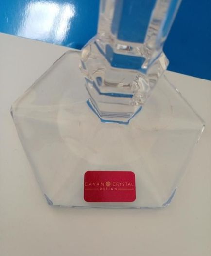 Cavan Crystal Candlestick.