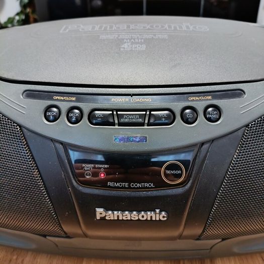 Panasonic RX-DT75 Duel Deck Stereo CD Cobra