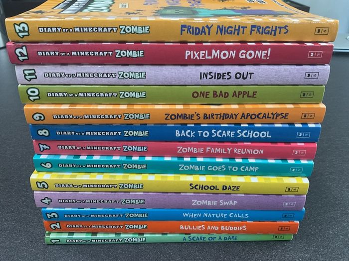 Diary of a Minecraft Zombie book series