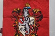 BNWT Harry Potter Red Canvas Gryffindor Crest Tote Bag