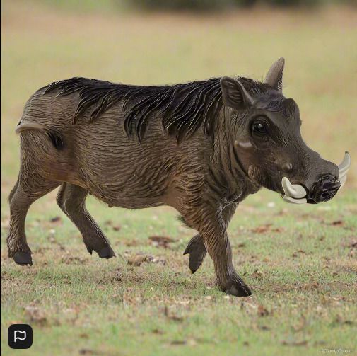 Schleich Warthog Animal Figure