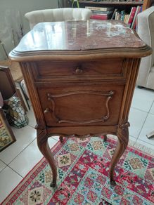 Antique French nightstand Louis XV style