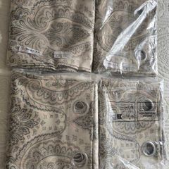 curtains 4 panels brand new beige vintage buy 2 for 20 or 4 for 36