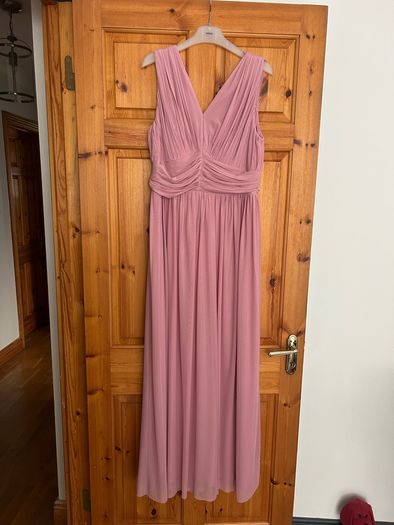 Pink maxi dress