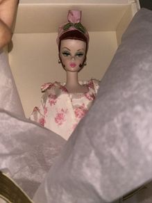 Vintage silk Barbie