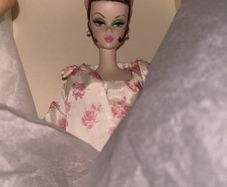 Vintage silk Barbie