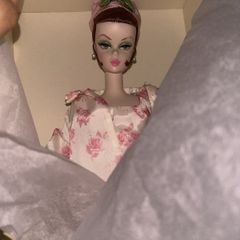 Vintage silk Barbie