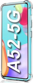 Clear Case Samsung Galaxy A52s / A52 5G Clear Shockproof Rugged Cover Transparent