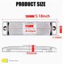 4pcs of Truck LED Side Lights in Red, Yellow, And White; Auxiliary Light Strips; Flashing Image 5