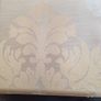 Champagne and Grey Imogen Pencil Pleat Fleur de Lis Inspired Fully Lined Curtains by Colours Image 2