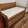 End of bed bench with storage Image 2
