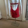 Red strapless mini dress Image 4
