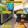 8L 2Gal Hand Powered Sprayer Stainless Steel Watering Spraying Sprinkling Atomizer Pump Home Ground Garden Cleaning Sprayer Image 4