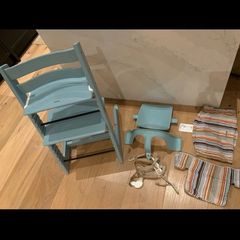 Stokke Tripp Trapp high chair & accessories