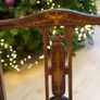 Edwardian Inlaid Nursing / Feeding Chair on Castors Image 3
