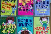 6 Horrid Henry's Books