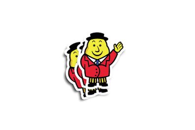 Mr Tayto Glossy Stickers 2-Pack