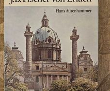 J. B. Fischer Von Erlach. By Hans Aurenhammer. First Edition Hardback With Dustjacket In Good Condition.  See Photos.