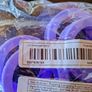 8 Purple Silicone Wheel Covers, For Luggage Case (new). Image 3