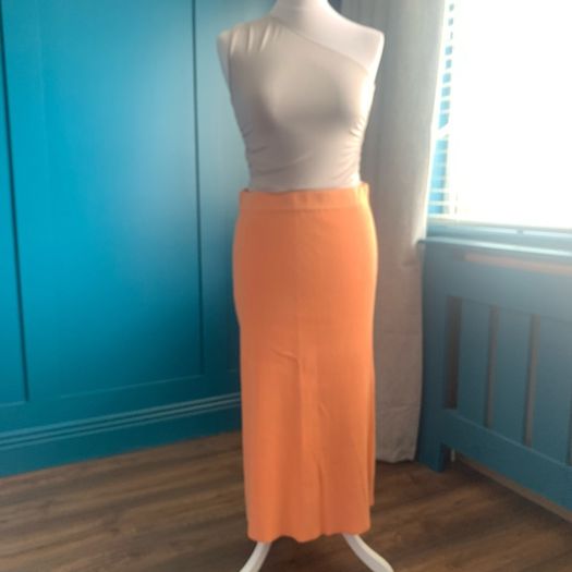 Ruched one shoulder cream top. Size S