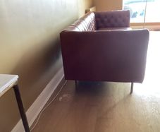 Leather sofa
