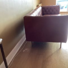 Leather sofa
