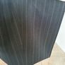 Mens 3 piece suit black with brown lines 58L Image 2