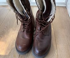 Aldo Mens winter weatherproof boots with shoe shine
