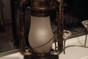 Table lamp ( Rustic electric lantern)