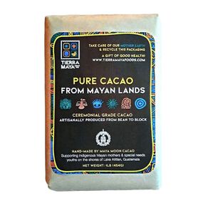 100% Ceremonial Grade Cacao-Tierra Maya-Finest Guatemalan Blend. Solid 454G Cacao Block. Womens Collective. Holistic/Wellness Gift!